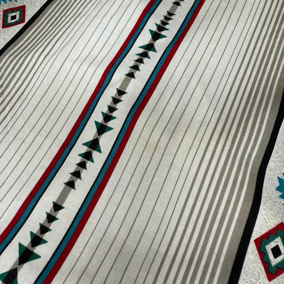 Vintage Panhandle Slim Long Sleeve Aztec Western Shirt - Size XL - Picture 6 of 8